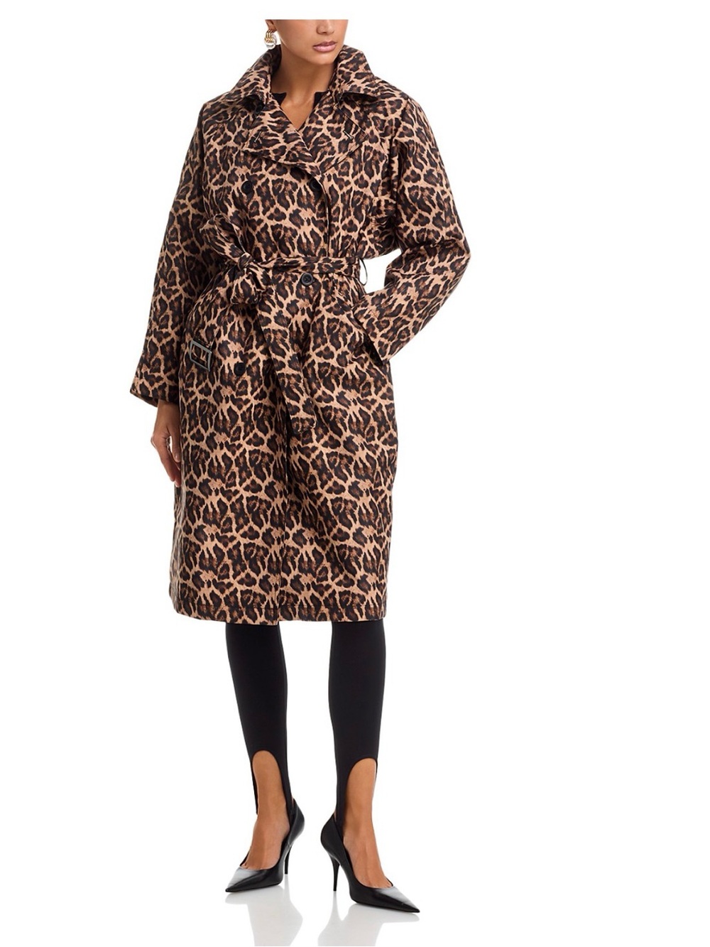 NEW Leopard Trench coat